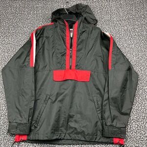 Vintage Highway Original Style Windbreaker Jacket Men Small Black Long Sleeve S